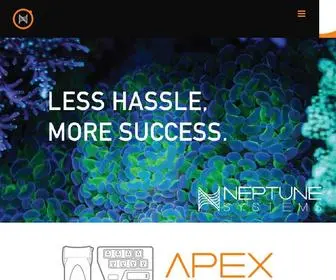 Neptunesystems.com(Aquarium Controllers) Screenshot