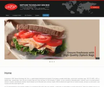 Neptunetechnology.com.my(Plastic Bag Manufacturer Malaysia) Screenshot