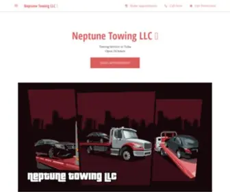 Neptunetowingllc.com(Neptune Towing) Screenshot