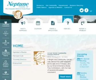 Neptunetownship.org(Neptune Township) Screenshot