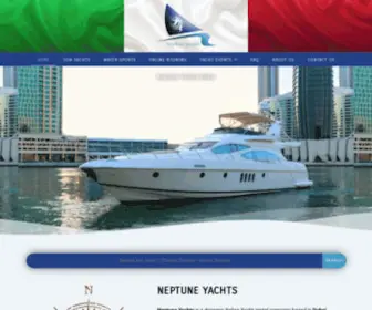 Neptuneyachts.ae(NEPTUNE YACHTS Neptune Yachts) Screenshot