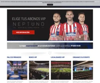 Neptunopremium.com(Neptuno-Atlético de Madrid Premium) Screenshot