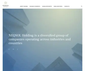 NeqSolholding.com(Neqsol holding) Screenshot