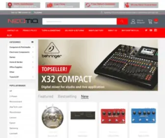 NeqTiq.com(Neqtiq Stores USA) Screenshot
