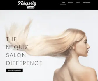 Nequizsalon.com(We are one of the fastest growing salon in Round Rock. We are proud to serve Pflugerville) Screenshot