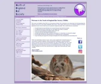Neratsociety.co.uk(North of England Rat Society) Screenshot
