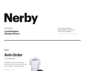 Nerby.com(Fred Nerby) Screenshot