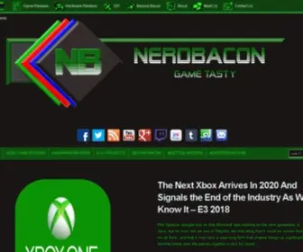 Nerdbacon.com(Game Tasty) Screenshot
