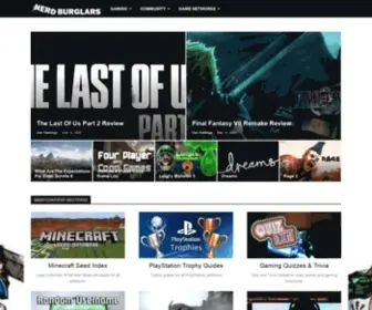 Nerdburglars.net(Nerdburglars Gaming) Screenshot