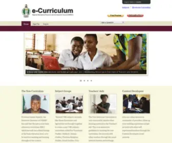 Nerdc.org.ng(Nigerian educational research and development council (nerdc) e) Screenshot