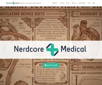 Nerdcoremedical.com(Nerdcore Medical) Screenshot