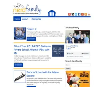 Nerdfamilythings.com(Nerd Family) Screenshot