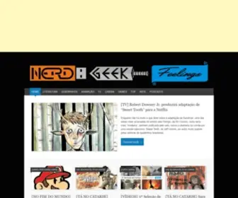 Nerdgeekfeelings.com(NERD GEEK FEELINGS) Screenshot