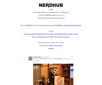 Nerdhub.de(Startseite Köln) Screenshot