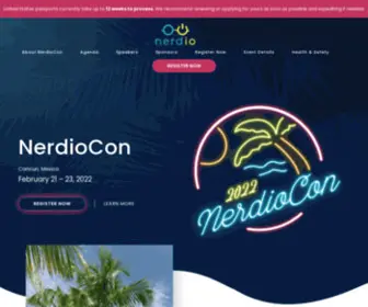 Nerdiocon.com(NerdioConMSP Conference in Cancun) Screenshot