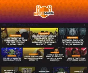 Nerdmacia.cl(Nerdmacia Home) Screenshot