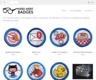 Nerdmeritbadges.com(Nerd Merit Badges) Screenshot