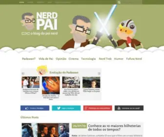 Nerdpai.com(O Blog do Pai Nerd) Screenshot