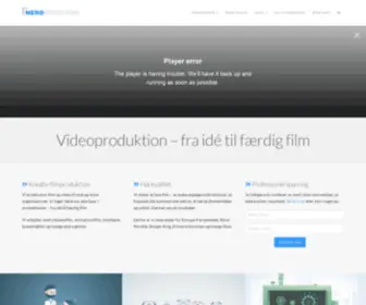 Nerdproductions.dk(Videoproduktion, Reklamefilm & Webfilm) Screenshot
