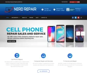 Nerdrepaircenter.com(SAME DAY Computer Repair Services San Diego) Screenshot