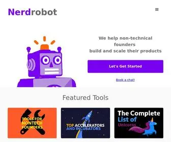 Nerdrobot.co(Tools For Non) Screenshot