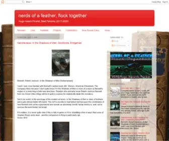 Nerds-Feather.com(Nerds of a feather) Screenshot