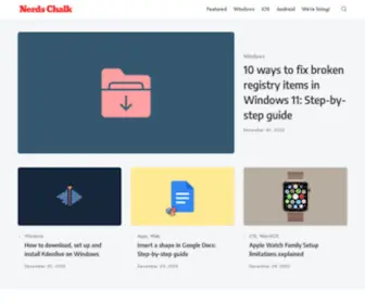 Nerdschalk.com(We explain tech) Screenshot