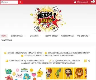 Nerdslikeus.nl(Nerds Like Us) Screenshot