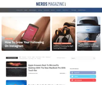 Nerdsmagazine.com(Intelligence) Screenshot