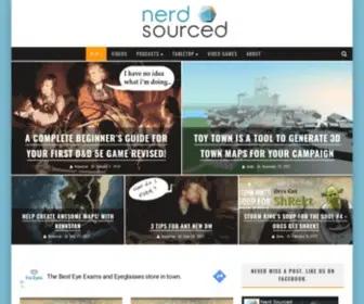 Nerdsourced.com(Nerd Sourced) Screenshot