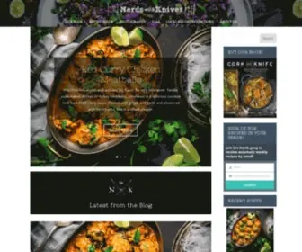 Nerdswithknives.com(Nerds with knives) Screenshot