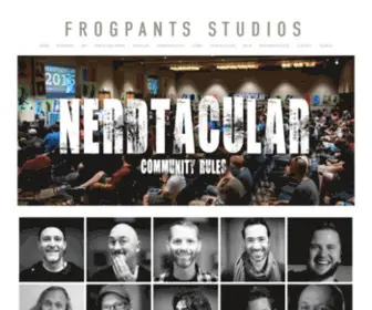 Nerdtacular.com(The Annual Frogpants Nerdtacular Event) Screenshot