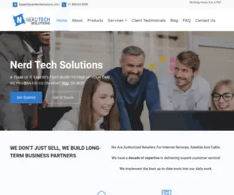Nerdtechsolutions.com(Nerd Tech Solutions) Screenshot
