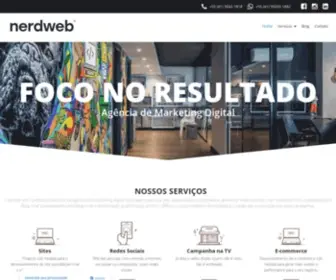 Nerdweb.com.br(Agência de Marketing Digital em Curitiba) Screenshot