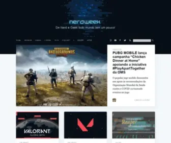 Nerdweek.com.br(Nerdweek) Screenshot