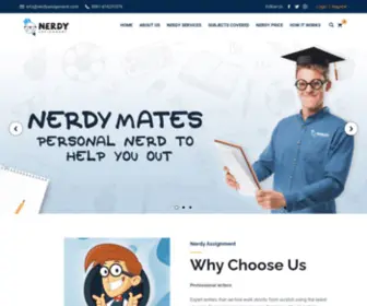 Nerdyassignment.com(We Give Best Solutions) Screenshot