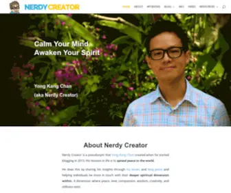Nerdycreator.com(Nerdy Creator) Screenshot