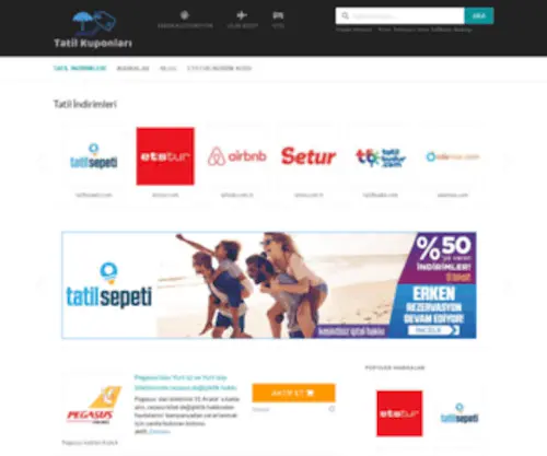 Nerede-Kalinir.com(Tatil Fırsatları) Screenshot