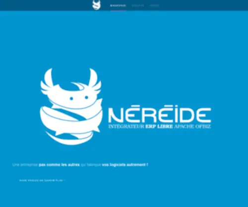 Nereide.biz(Néréide) Screenshot