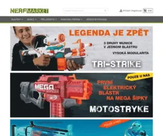 Nerfmarket.cz(Největší český e) Screenshot