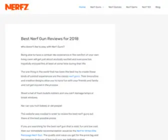 Nerfz.com(Best Nerf Gun Reviews for 2018) Screenshot