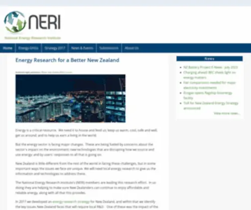 Neri.org.nz(Neri) Screenshot