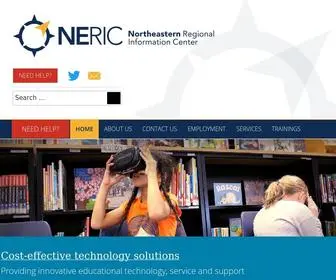 Neric.org(Northeastern Regional Information Center) Screenshot
