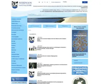 Neringa.lt(Neringos savivaldybė) Screenshot