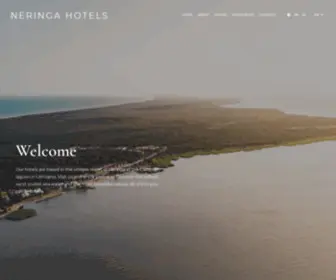 Neringahotels.lt(Neringa Hotels) Screenshot