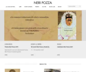 Neripozza.it(Neri Pozza Editore) Screenshot