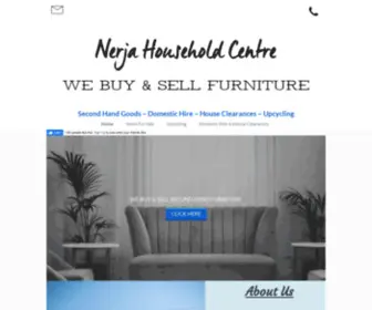 Nerjahouseholdcentre.com(A second hand furniture & domestic hiring company based in Nerja) Screenshot