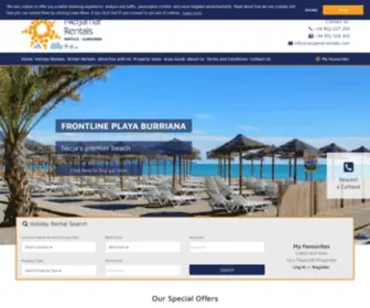 Nerjamarrentals.com(Nerja Mar Rentals) Screenshot