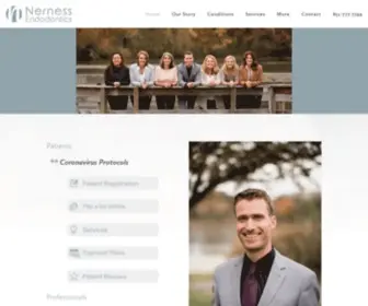 Nernessendodontics.com(Nerness Endodontics) Screenshot