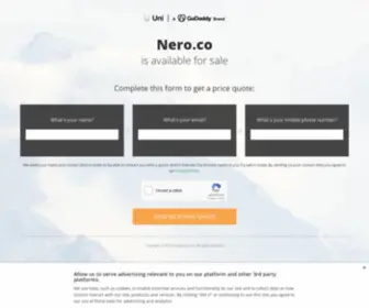 Nero.co(Nero) Screenshot